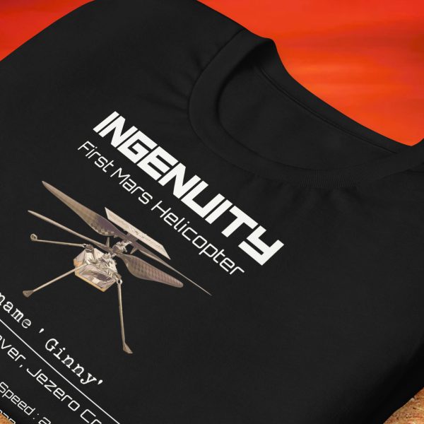 Ingenuity Mars Helicopter Space T-Shirt