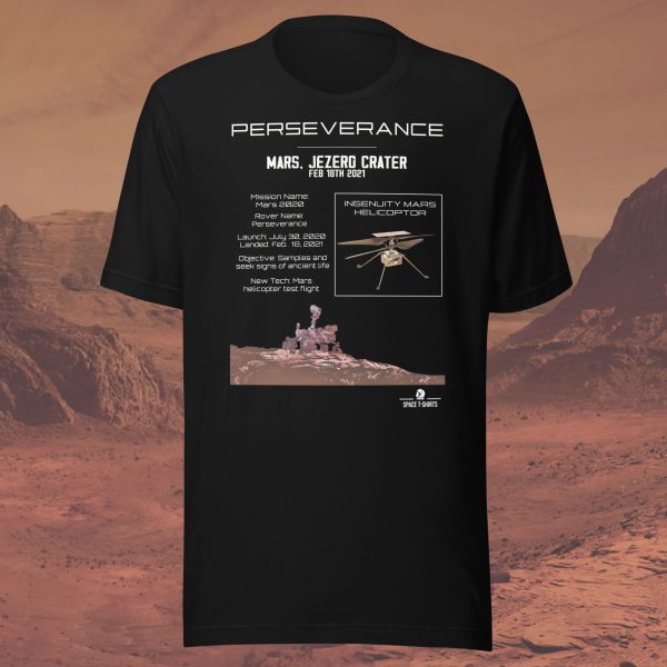 Shop Space Shirts Free Delivery Gift NASA Perseverance