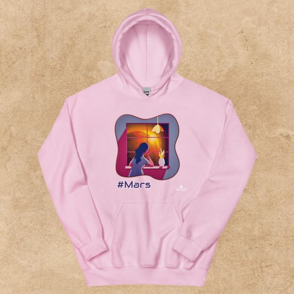 Mars Dreaming Girl Space Hoodie