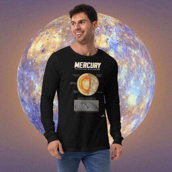 Mercury Planet Long Sleeve Shop Space shirts