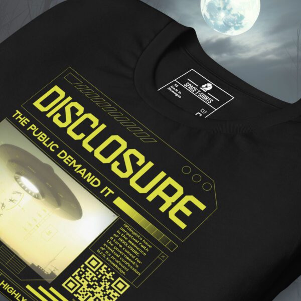 Alien Disclosure QR Code T-shirt Shop